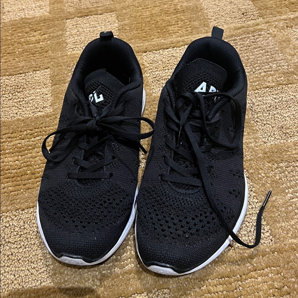 APL Black Knit Sneakers